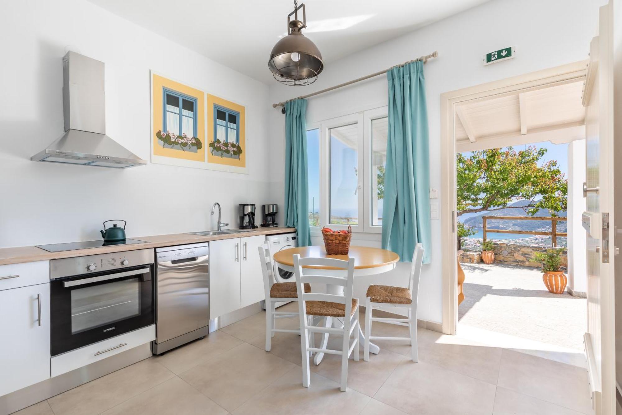 Liagka Villa Skopelos Oda fotoğraf